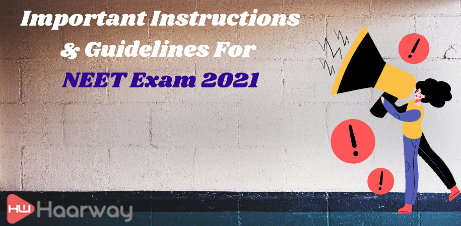 Neet Exam Instructions and Guidelines