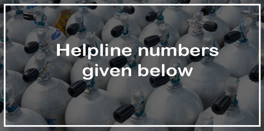 oxygen cylinder helpline